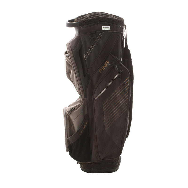 Ping Traverse G400 Cart Bag - Black/Gold/Grey