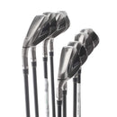 TaylorMade Stealth Graphite Mens Left Hand Irons 5-SW+AW Regular - Fujikura Ventus 6R