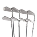 TaylorMade Stealth Graphite Mens Left Hand Irons 5-SW+AW Regular - Fujikura Ventus 6R