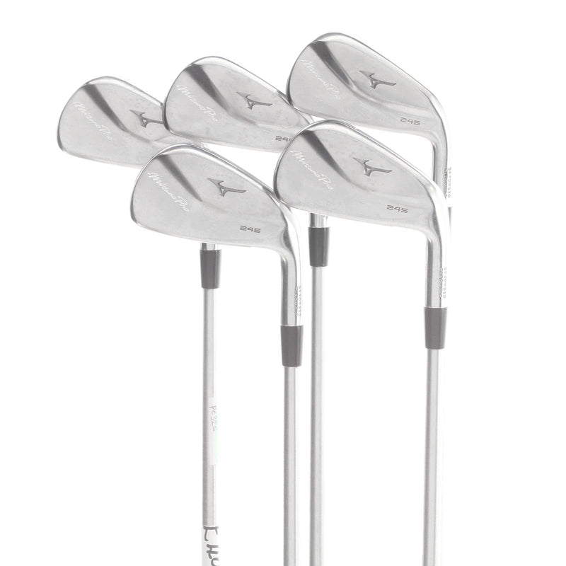 Mizuno Pro 245 Steel Mens Right Hand Irons 4-8 Extra Stiff - KBS Tour C-Taper 130
