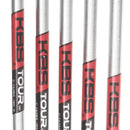 Mizuno Pro 245 Steel Mens Right Hand Irons 4-8 Extra Stiff - KBS Tour C-Taper 130