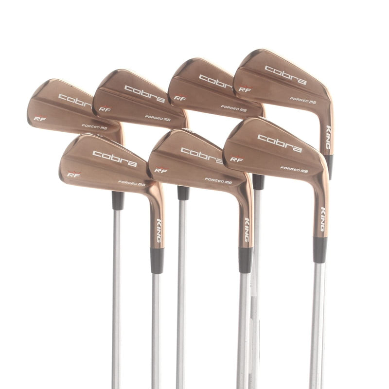 Cobra RF Forged MB Steel Mens Right Hand Irons 4-PW Stiff - KBS C-Taper Tour 120