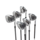 TaylorMade Qi Max Graphite Mens Right Hand Irons 6-AW Regular - KBS REAX 65