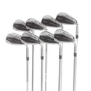 TaylorMade Qi HL Steel Mens Right Hand Irons 5-SW+AW Regular - KBS Max Lite