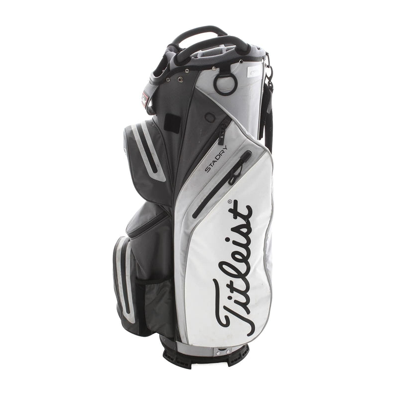 Titleist StaDry Cart Bag - Silver/Grey