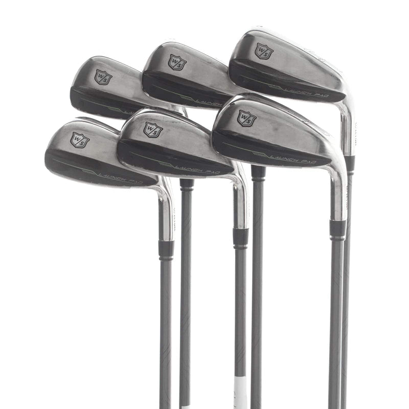 Wilson Launch Pad 2022 Graphite Mens Right Hand Irons 5-PW Regular - Evenflow 5.5 65G