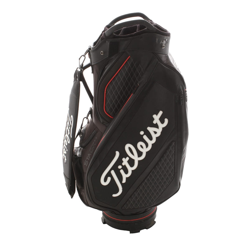 Titleist StaDry Cart Bag - Black/Red