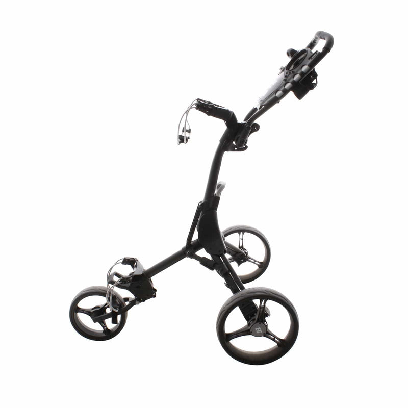 EZE Glide Compact + 3-Wheel Push/Pull Trolley - Black/Grey