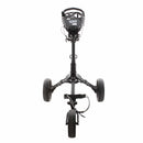 EZE Glide Compact + 3-Wheel Push/Pull Trolley - Black/Grey