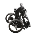 EZE Glide Compact + 3-Wheel Push/Pull Trolley - Black/Grey