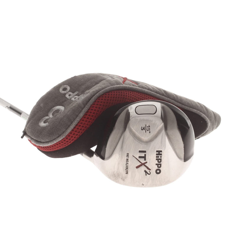 Hippo ITX2 Graphite Mens Right Hand Fairway 3 Wood 15* Regular -