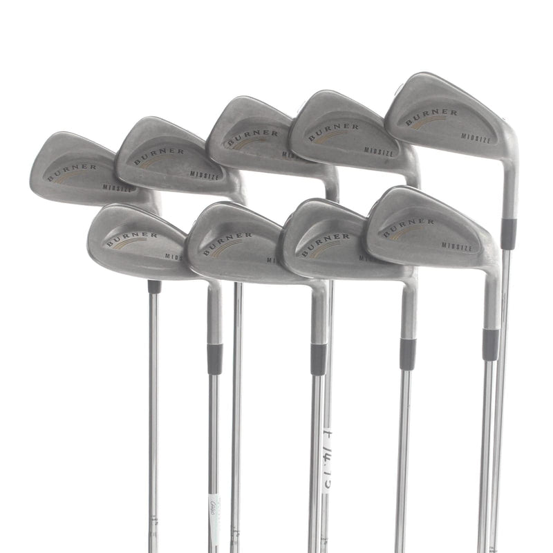 TaylorMade Burner Midsize Steel Mens Right Hand Irons 3-SW Regular - True Temper Dynalite
