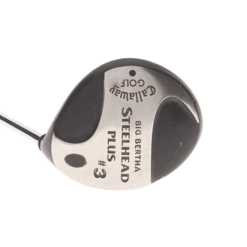 Callaway Big Bertha Steelhead Plus Steel Mens Right Hand Fairway 3 Wood 15* Regular -