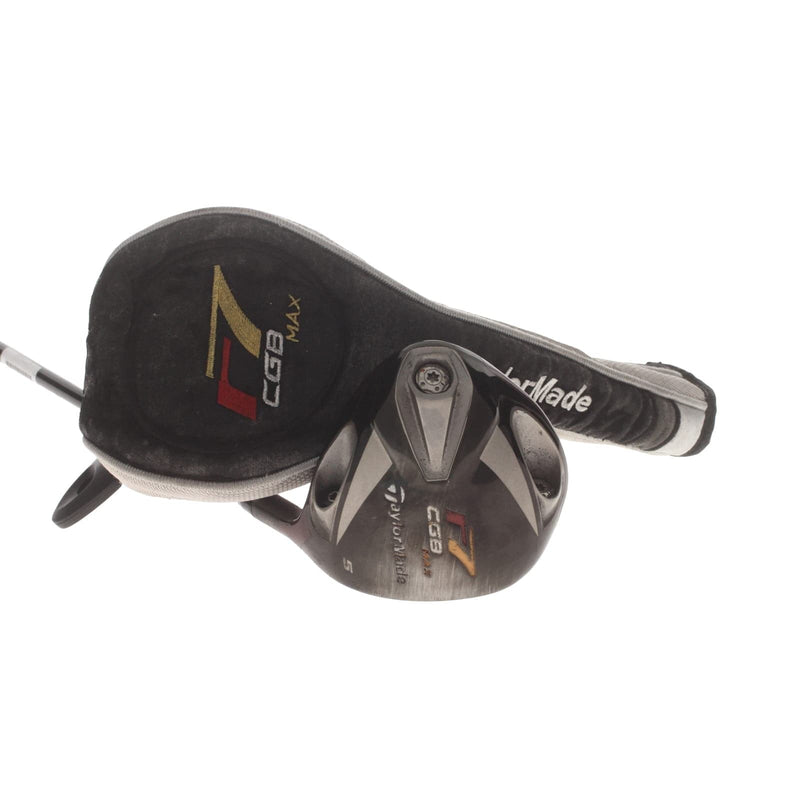 TaylorMade R7 CGB Max Graphite Mens Right Hand Fairway 5 Wood 18* Stiff - TaylorMade Reax 45
