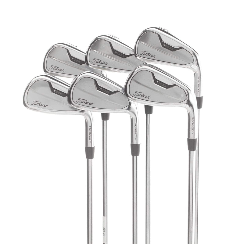 Titleist T200 2021 Steel Mens Right Hand Irons 5-PW Stiff - True Temper AMT Black S300
