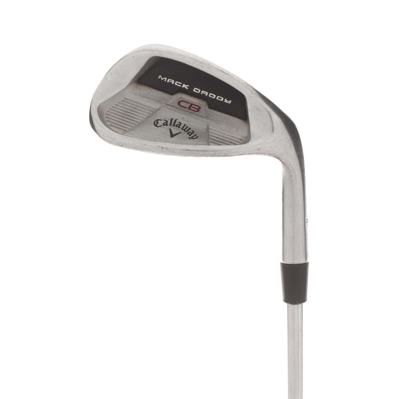 Callaway Mack Daddy CB Steel Mens Right Hand Approach Wedge 48* 10 Bounce Wedge - KBS Hi-Rev 2.0 105