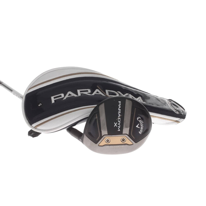 Callaway Paradym X Graphite Mens Right Hand Fairway 5 Wood 18* Regular - Aldila Ascent Blue 50