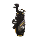 Wilson Ultra XD Steel/Graphite Mens Left Hand Package Set Regular - Wilson Firestick