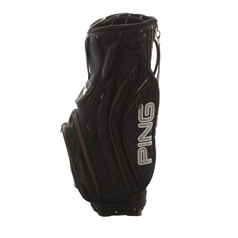 Ping Pioneer Cart Bag - Black/Silver