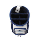 Mizuno Tour Staff Bag Cart Bag - White/Blue/Light Blue