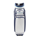 Mizuno Tour Staff Bag Cart Bag - White/Blue/Light Blue