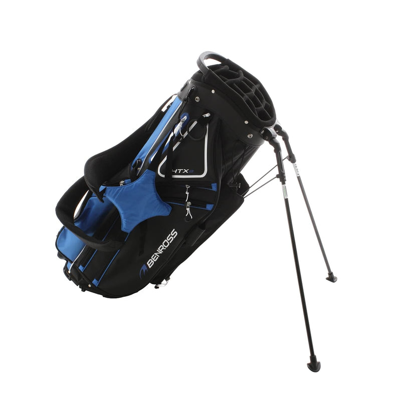 Benross HTX 2 Stand Bag - Black/White/Blue