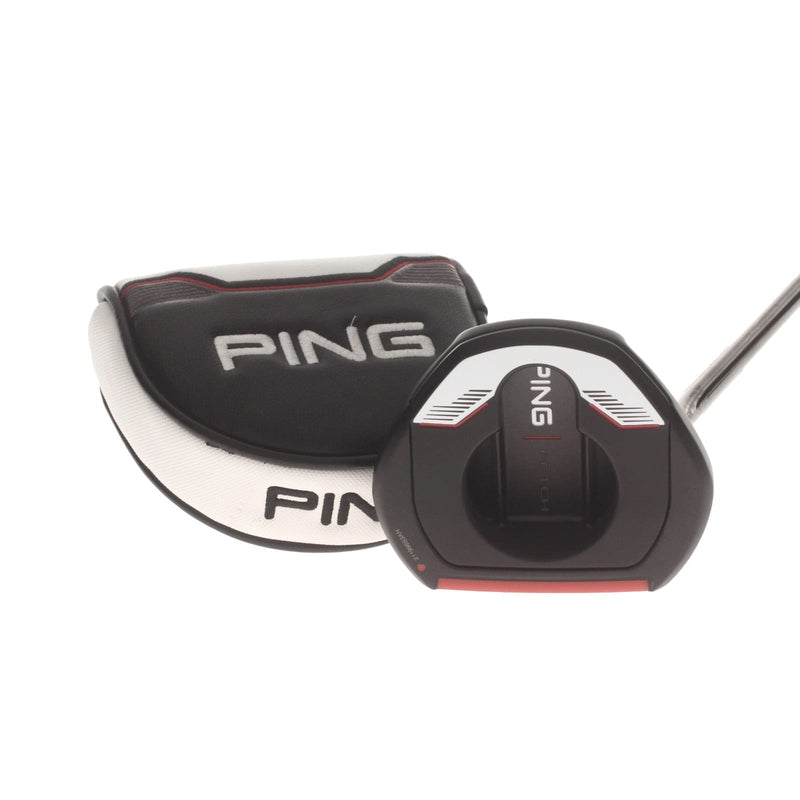 Ping 2021 Fetch Mens Left Hand Putter 34.5" Mallet - Lamkin
