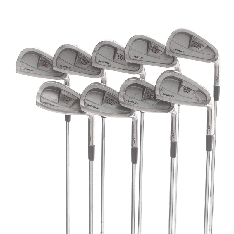 Mizuno T-Zoid Oversize Steel Mens Right Hand Irons 3-SW Regular - True Temper
