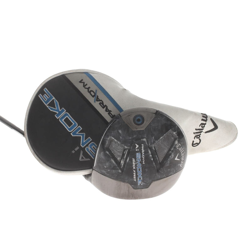 Callaway Paradym Ai Smoke Max Fast Graphite Mens Right Hand Driver 9.5* Stiff - Mitsubishi Chemical Tensei AV Series Blue 55