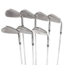 TaylorMade R7 Draw Steel Mens Left Hand Irons 4-PW Regular - T-Step 90