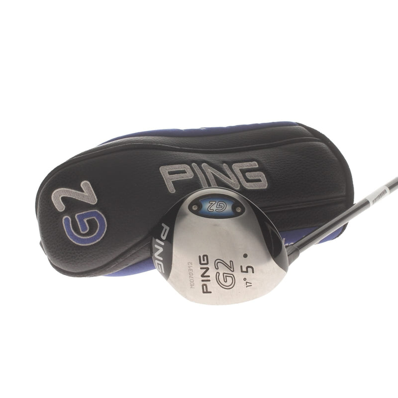 Ping G2 Graphite Mens Left Hand Fairway 5 Wood 17* Regular - TFC 100