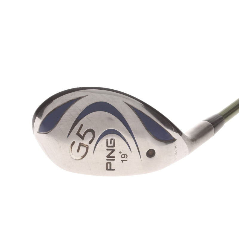 Ping G5 Graphite Mens Left Hand 3 Hybrid 19* Regular - Aldila NV Green 85