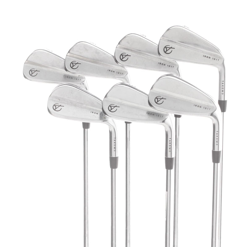 Takomo 101T Steel Mens Right Hand Irons 4-PW Stiff - KBS Tour 120
