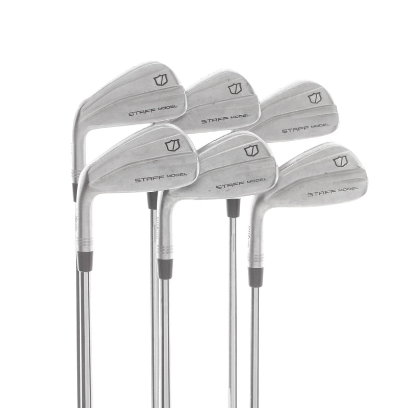 Wilson Staff Model XB 2026 Steel Mens Left Hand Irons 5-PW Stiff - Nippon N.S Pro Modus3 Tour 120