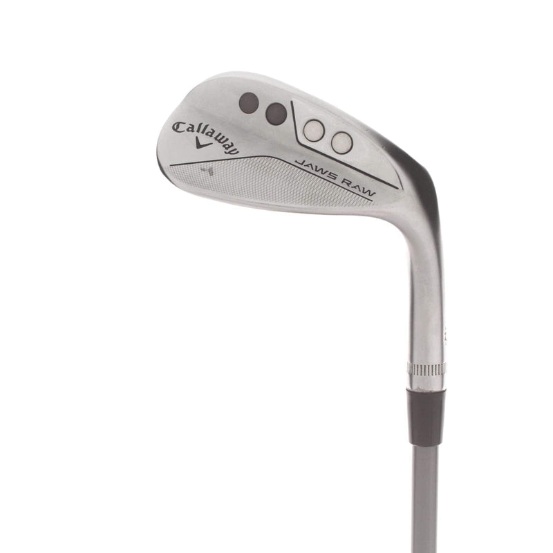 Callaway Jaws Raw Graphite Mens Right Hand Sand Wedge 54* 10 Bounce S Grind Regular - Project X HZRDUS Silver 65