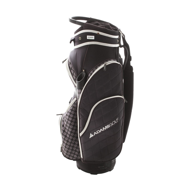 Adams Golf Cart Bag - Black/White/Lilac