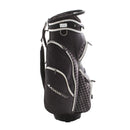 Adams Golf Cart Bag - Black/White/Lilac