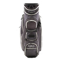 Adams Golf Cart Bag - Black/White/Lilac