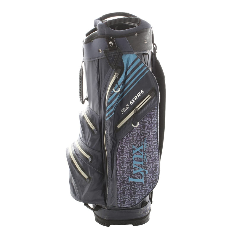 Lynx 15.0 Series Cart Bag - Navy Blue/Blue