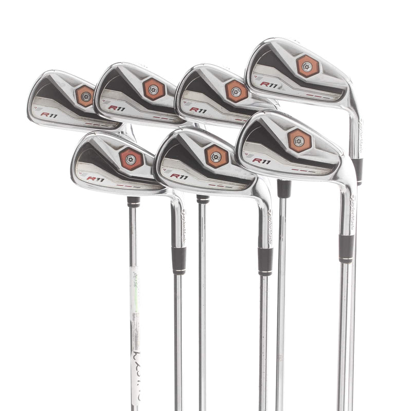 TaylorMade R11 Steel Mens Right Hand Irons 4-PW Regular - KBS 90