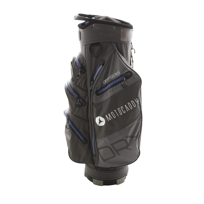 Motocaddy Dry Series Cart Bag - Black/Grey/Blue