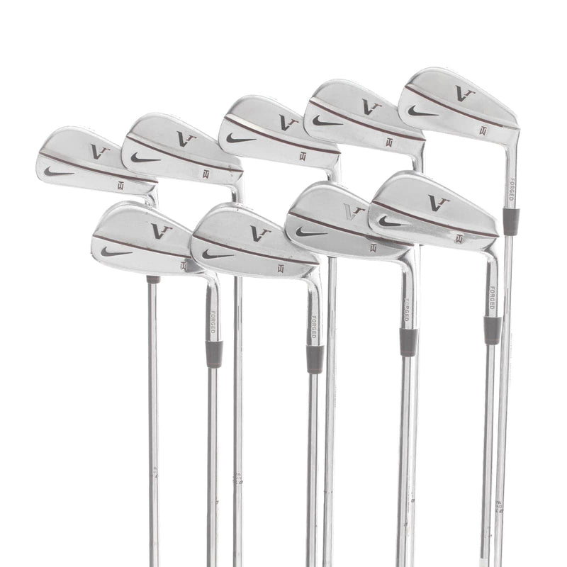Nike VR Forged TW Steel Mens Right Hand Irons 2-PW Extra Stiff - Dynamic Gold X100