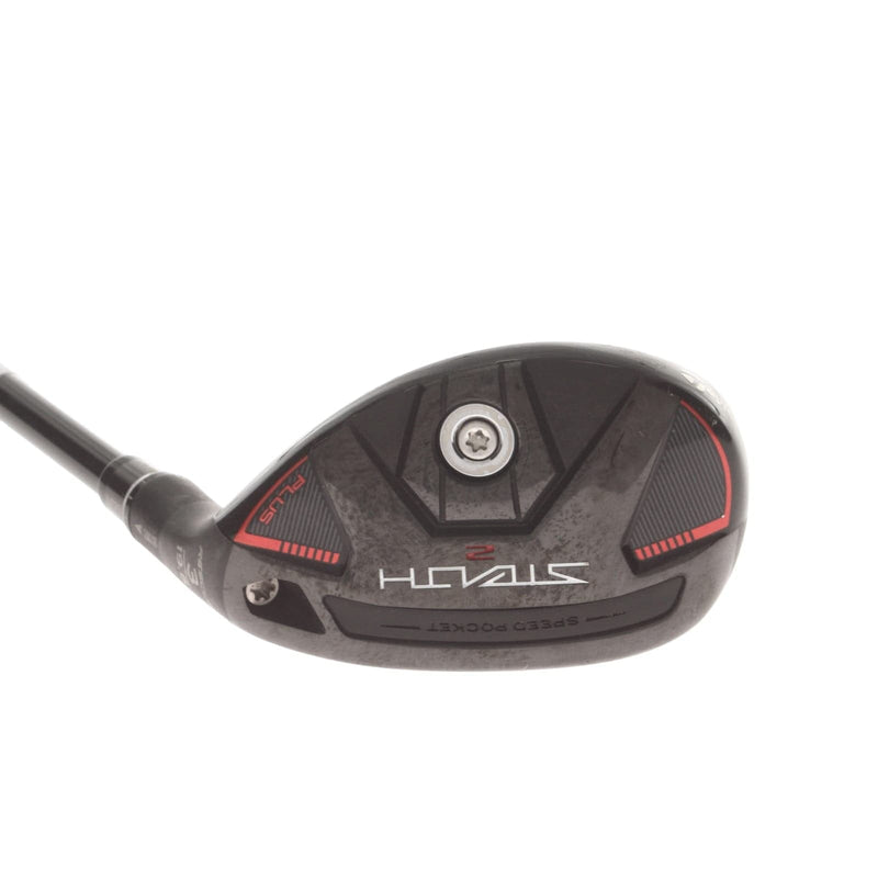 TaylorMade Stealth 2 Plus Graphite Mens Right Hand 3 Hybrid 19.5* Stiff - Mitsubishi Chemical Ka'li Red 85