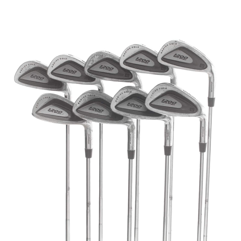 Wilson Gear 1200 Steel Mens Right Hand Irons 3-SW Regular - True Temper