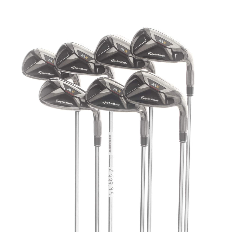 TaylorMade M2 2016 Steel Mens Right Hand Irons 5-SW Regular - REAX 88