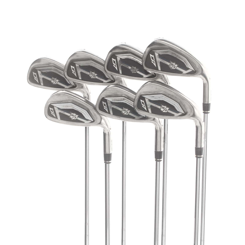 Wilson D7 Steel Mens Right Hand Irons 5-GW Regular - KBS Tour 80
