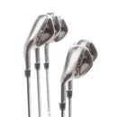 TaylorMade R7 Draw Steel Mens Left Hand Irons 5-PW Regular - T-Step 90