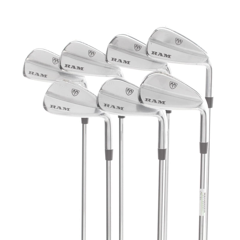 RAM FX77 Steel Mens Right Hand Irons 4-PW Stiff - KBS Tour