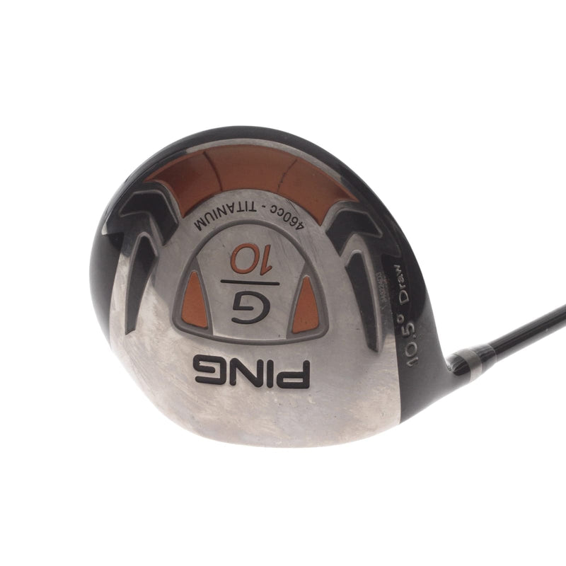 Ping G10 Draw Graphite Mens Left Hand Driver 10.5* Regular - Grafalloy ProLaunch Red