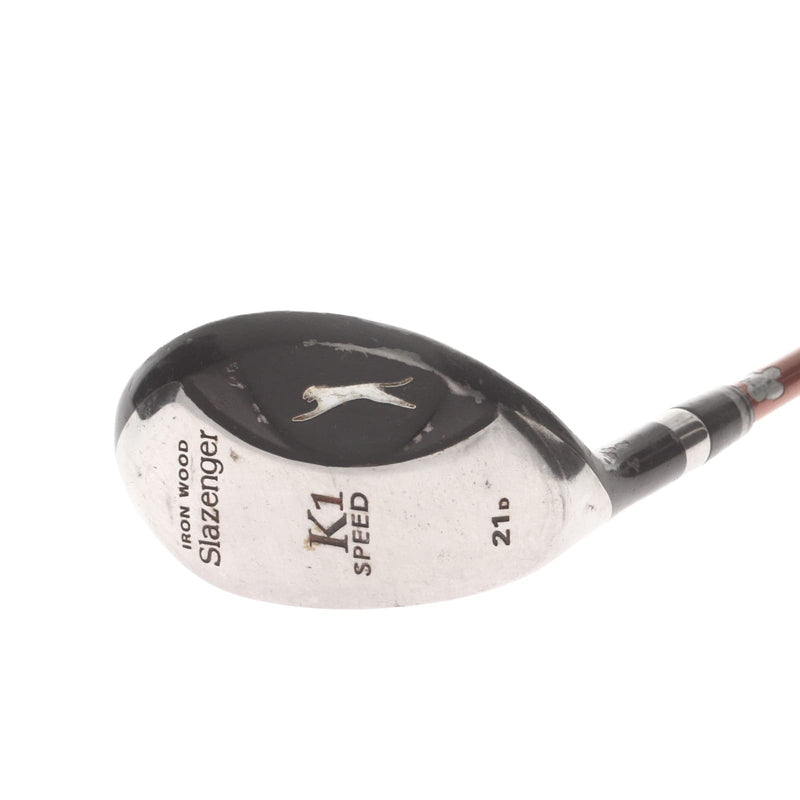 Slazenger K1 Speed Graphite Mens Left Hand 3 Hybrid 21* Regular - Slazenger 70g